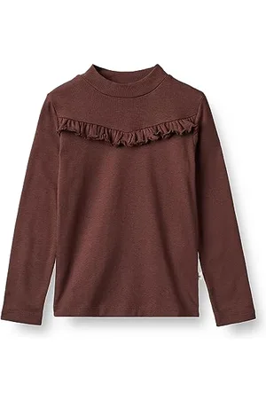 WHEAT RIPP-Langarm-T-Shirt Rosetta Junior Größen Mädchen 48% Bio-Baumwolle,48% Modal,4% Elasthan Öko Tex Standard