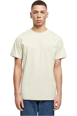 Build Your Brand Herren T-Shirt Round Neck, sand, XS