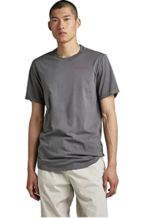 G-Star RAW Herren Lash Back Text T-Shirt