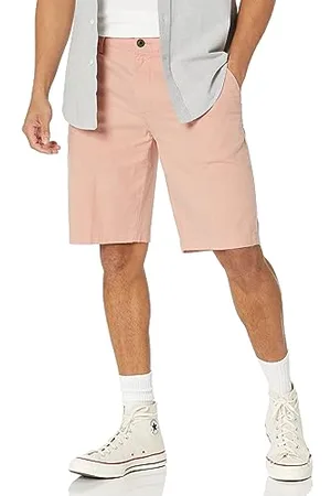 Amazon Herren Leichte Oxford-Shorts, Komfortabler Stretch, 28 cm Schrittlänge, Schmale Passform (Früher Goodthreads), , 33W