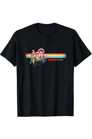 Stranger Things Retro Das Party-Action-Pose-Spiel ist vorbei T-Shirt