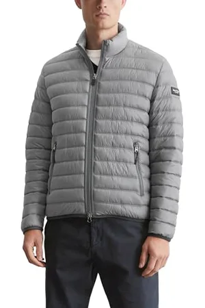 Marc O’ Polo Marc OߴPolo Herren Steppjacke wasserabweisend leicht, Grau , XXL