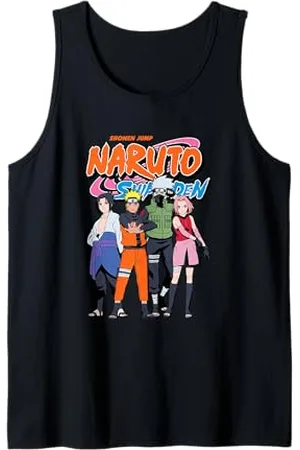 Naruto Shippuden Team 7 with Logo Anime Tank Top