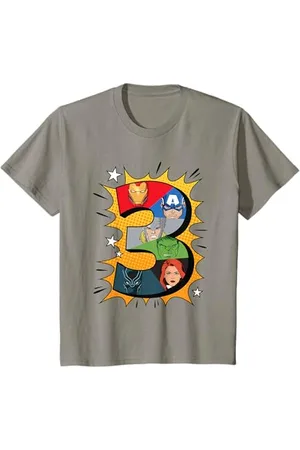 Marvel Kinder Comics 3 Geburtstag T-Shirt