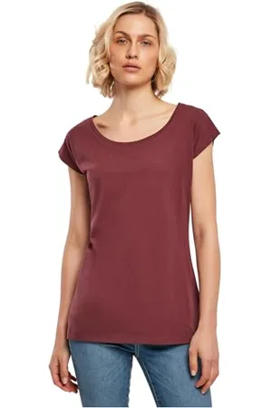 Build Your Brand Damen BB013-Ladies Wide Neck Tee T-Shirt, , S