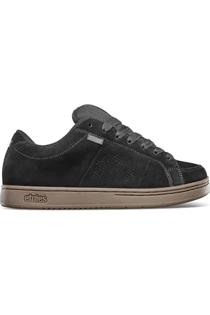 Etnies Herren Kingpin Skate-Schuh, Schwarz/Dunkelgrau/Gummi, 43 EU