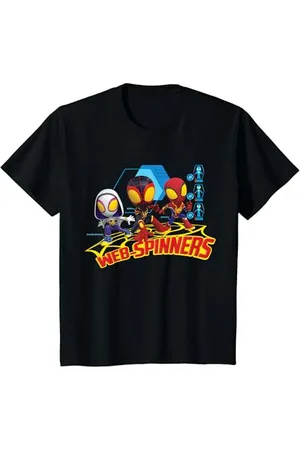 Marvel Kinder Spidey and His Amazing Friends Web-Spinners Data T-Shirt