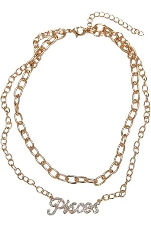 Urban classics Unisex Halskette Diamond Zodiac Golden Necklace, Farbe , Größe one size