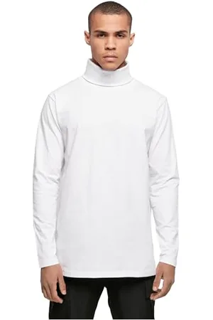 Build Your Brand Herren Turtle Neck Ls T-Shirt, , XL
