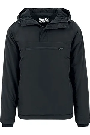 Urban classics Herren Padded Pull Over Jacket, , Medium