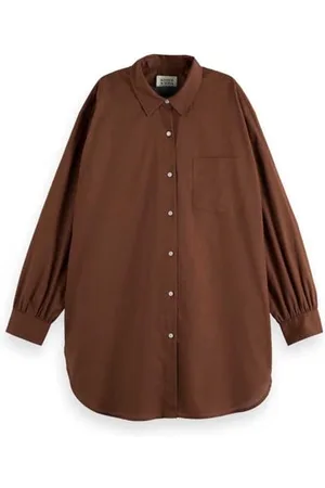 Scotch&Soda Oversized Light Weight Cotton Shirt