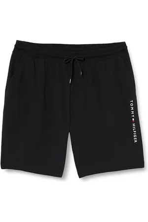 Tommy Hilfiger Herren Lounge Shorts Track mit Gummizug, Schwarz (Black), XXL