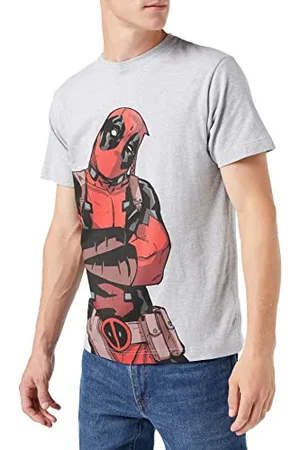 Marvel Herren Deadpool im Gespräch T-Shirt, , L