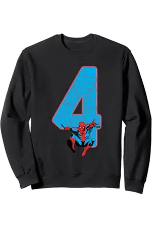 Marvel Spider-Man 4 Geburtstag Sweatshirt