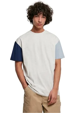 Urban classics Herren Organic Oversized Colorblock Tee T-Shirt, , XL