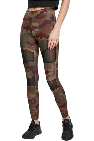 Urban classics Damen Ladies Tech Mesh Leggings, , L