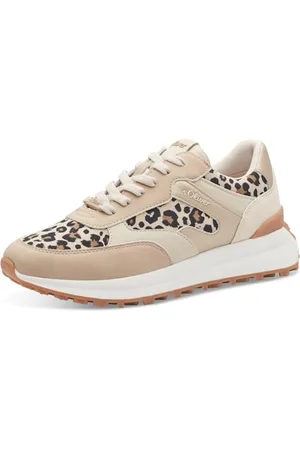 QS by s.Oliver Damen Sneaker flach mit Schnürsenkeln Sportlich, Mehrfarbig ( .), 38 EU