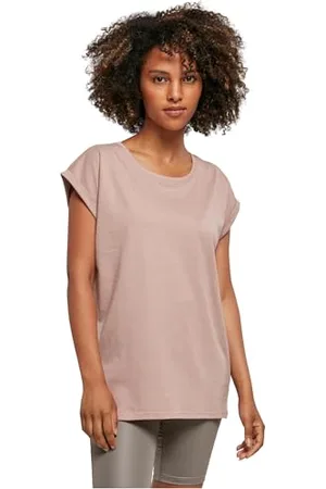 Build Your Brand Damen BY021-Ladies Extended Shoulder Tee T-Shirt, , S