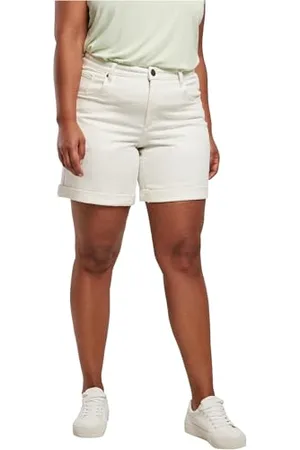 Urban classics Damen Ladies Organic Stretch Denim 5 Pocket Shorts Jeans-Shorts, , 26