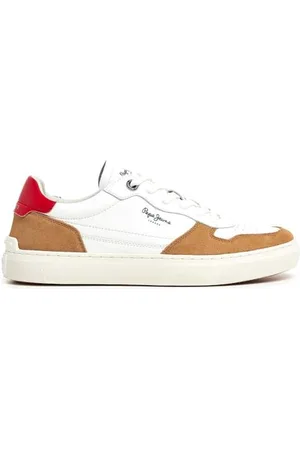 Pepe Jeans Herren Camden Street M Sneaker, Braun (Tan Brown), 6