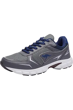 KangaROOS Unisex K-RH Amos Sneaker, Ultimate Grey/Navy, 38 EU