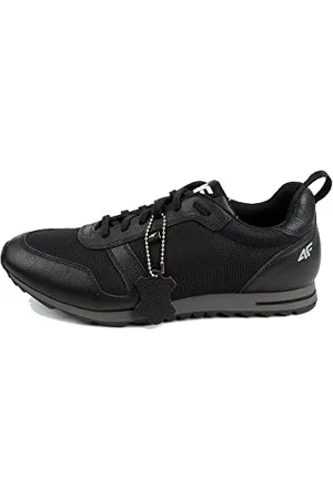 4F Herren Sneakers, Black, 41 EU