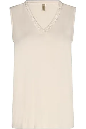 soyaconcept Damen Sc-marica 196 Bluse, cremefarben, XXL