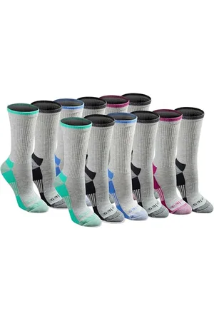Dickies Damen Dri-tech Essential Moisture Control Crew, Available in S-XL (6, Pairs) Socken, , Medium (12er Pack)