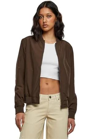 Urban classics Damen TB1217-Ladies Light Bomber Jacket Jacke, , XS
