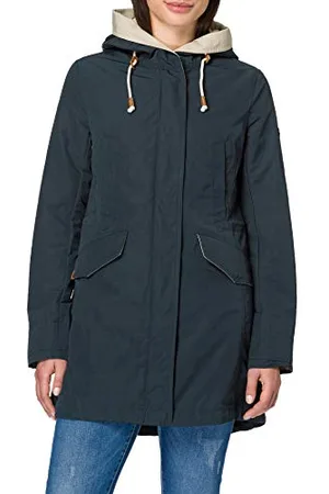 Camel Active Womenswear Damen 3104105R77 Jacke, Marineblau, 40