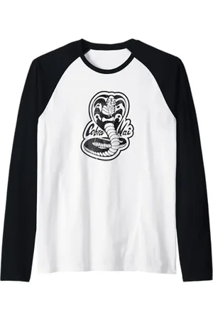 Cobra Kai Schwarze Kobra Raglan