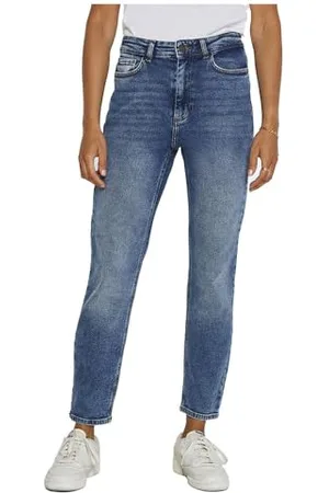 Noisy May Damen Nmmoni Hw Straght Ank Az221db Noos Jeans Solid, , 29W / 32L EU
