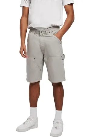 Urban classics Herren Double Knee Carpenter Shorts, , 32