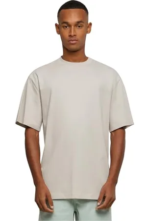 Urban classics Herren T-Shirt Tall Tee, Oversized T-Shirt für Männer, Baumwolle, gerippter Rundhals, , 4XL