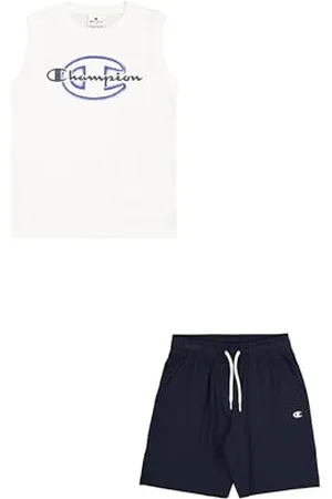 Champion Jungen Legacy Boy-Graphic Sleeveless Crewneck with Large Print Set, , 15-16 Jahre