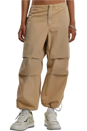 Urban classics Damen TB6101-Ladies Cotton Parachute Pants Hose, , L
