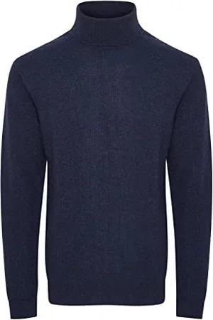 Casual Friday CFKarl Herren Rollkragenpullover Strickpullover Feinstrick Pullover mit Rollkragen, Größe:L, Farbe: