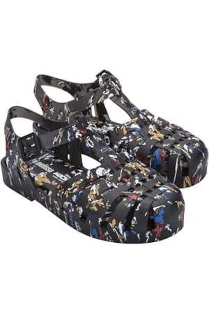 Melissa Damen Mini Possession Print + Fischersandale, , 32 1/9 EU