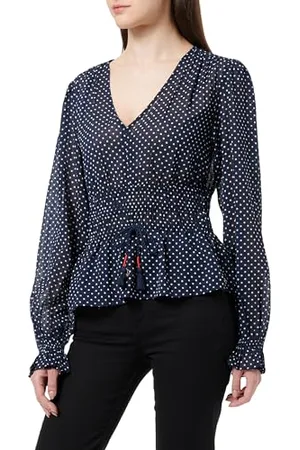 Scotch&Soda V-Neck Top with Elastic Waist