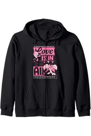 LOONEY TUNES Liebe ist in der Luft Netter Cartoon-Liebesspaß Kapuzenjacke