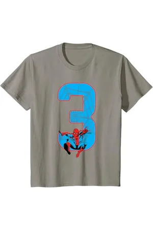 Marvel Kinder Spider-Man 3 Geburtstag T-Shirt