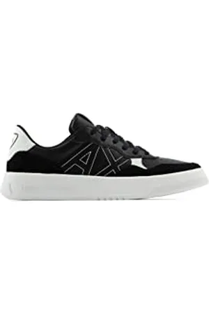 Armani Exchange Herren Seattle Low Contrast Stitched Side Logo Sneaker, , 40 EU