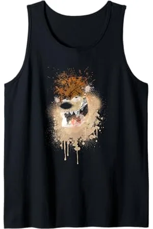 LOONEY TUNES Spray Paint Taz Tank Top