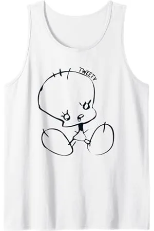 LOONEY TUNES Doodle Tweety Tank Top