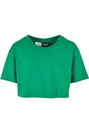 Urban classics Mädchen T-Shirt Girls Short Kimono Tee, Oversized Crop T-Shirt für Mädchen, , 146/152
