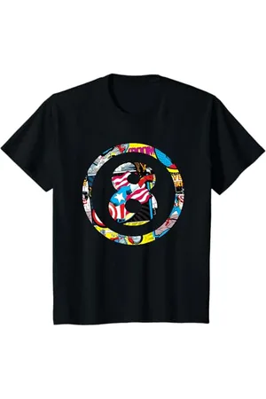 Marvel Kinder Comics 8 Geburtstag T-Shirt