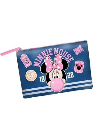 Disney Minnie Maus Varsity-Soleil Kosmetiktasche, Blau, 30 x 22 cm