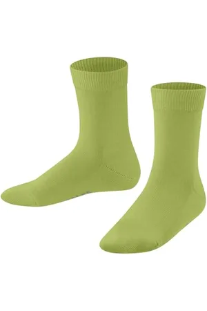 Falke Unisex Kinder Socken Family K So nachhaltige Baumwolle einfarbig 1 Paar, , 39-42
