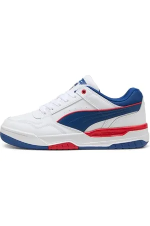 PUMA Unisex Rebound Retro Sneaker, for All TIME RED-Clyde ROYAL White, 43 EU