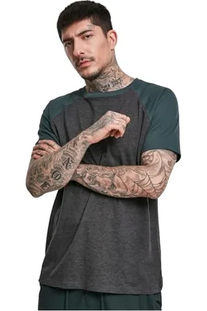 Urban classics Herren Raglan Contrast Tee T-Shirt, Mehrfarbig ( 02251), L